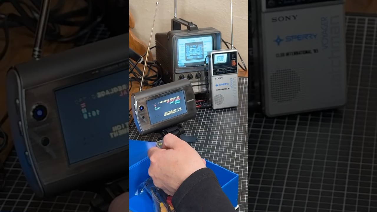 📺 Une TV analogique mais LCD !