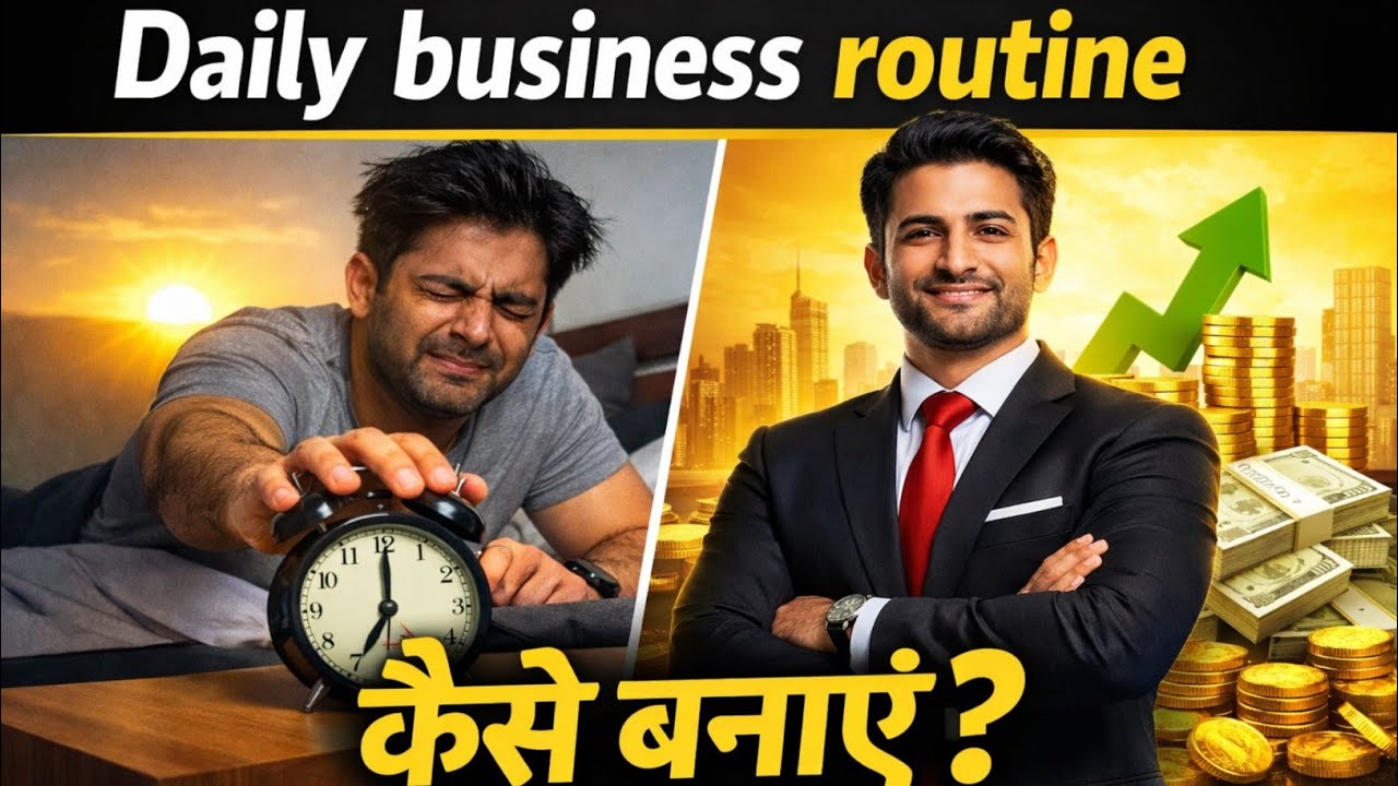 गरीब से अमीर बनने की Daily Routine | Business Success Formula