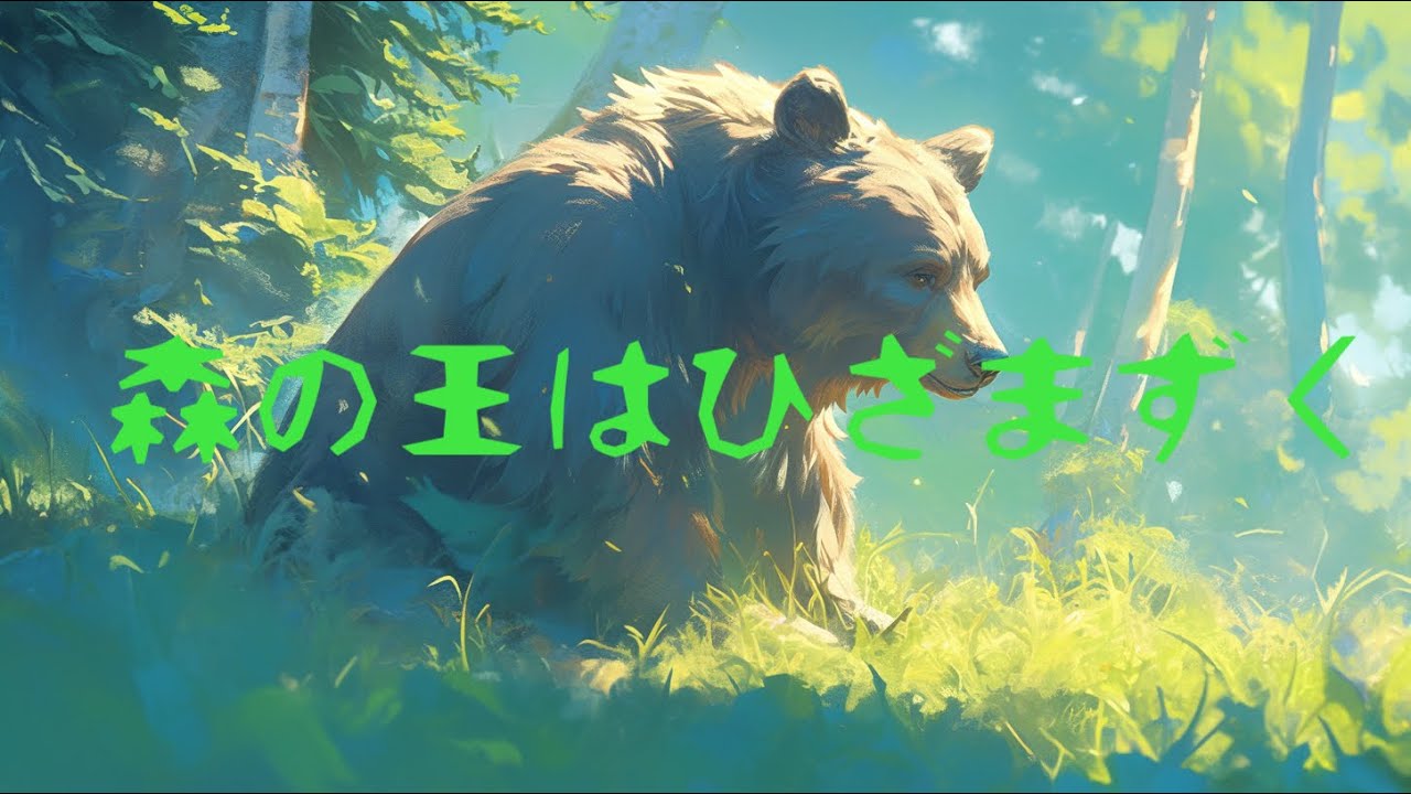 森の王はひざまずく