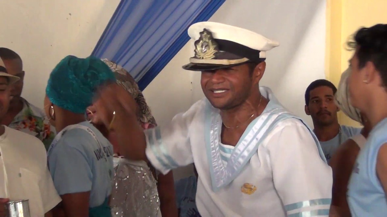 Candomblé - Marujos comandam a Gira - 9ª Festa de Pesqueiro do Mar - Sr. Pirica - Marujada.