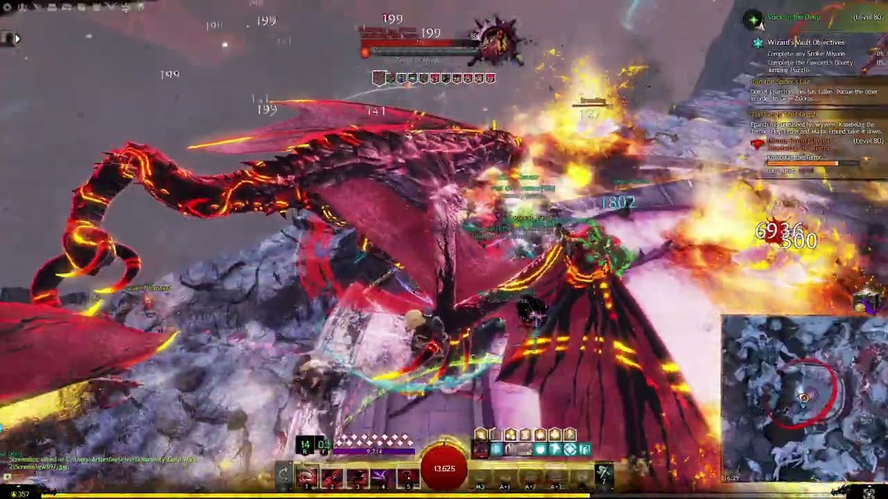 Guild Wars 2: Inner Nayos meta event. Test buildu: Specter condi dps/support