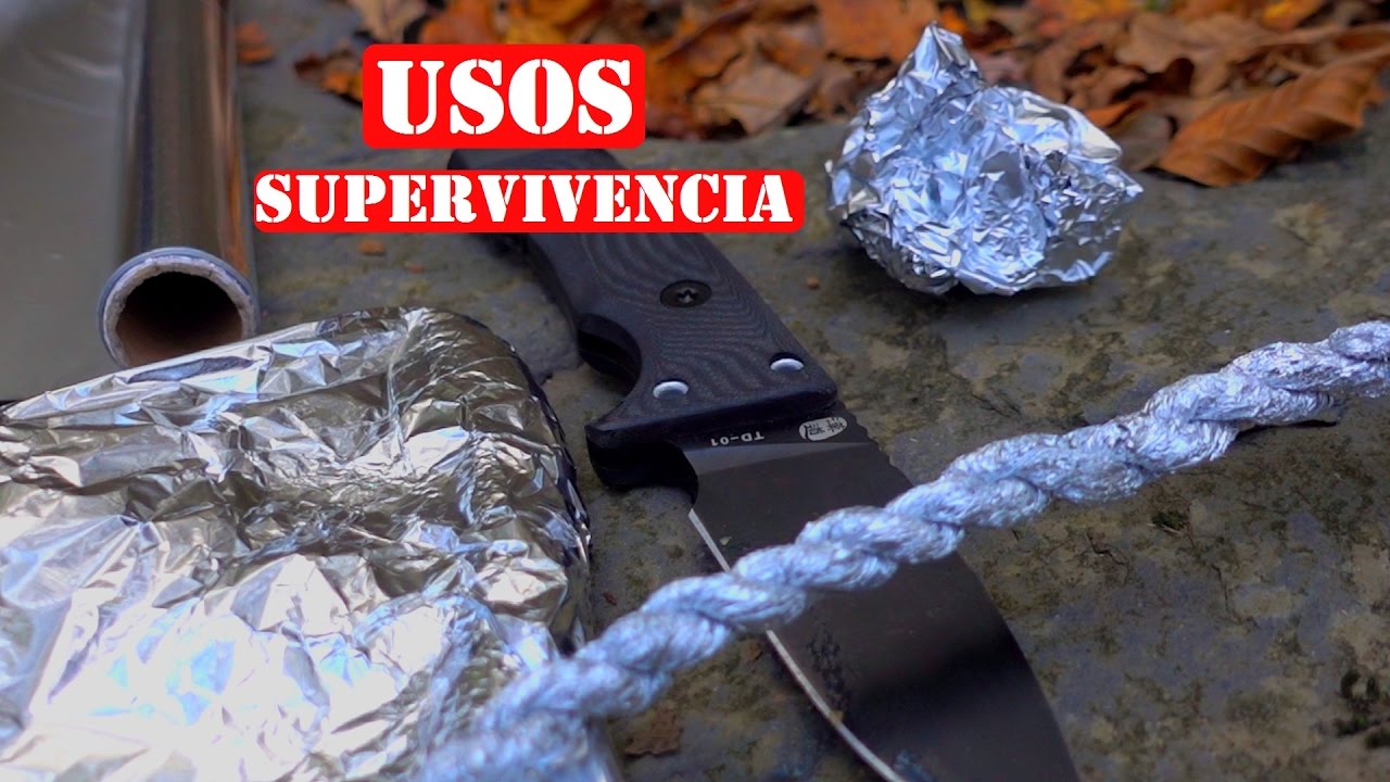 10 Usos Del Papel De Aluminio Para SUPERVIVENCIA