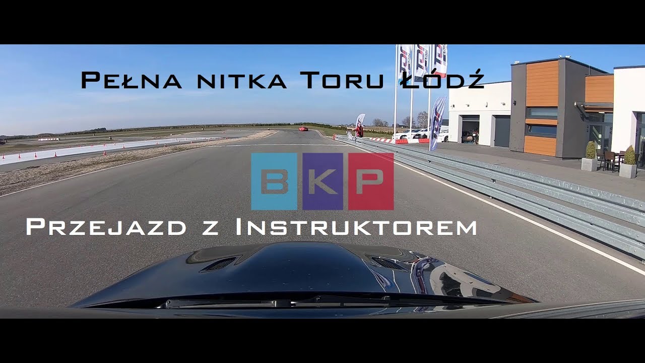 3# Tor Łódź - Pełna nitka toru, przejazd z instruktorem