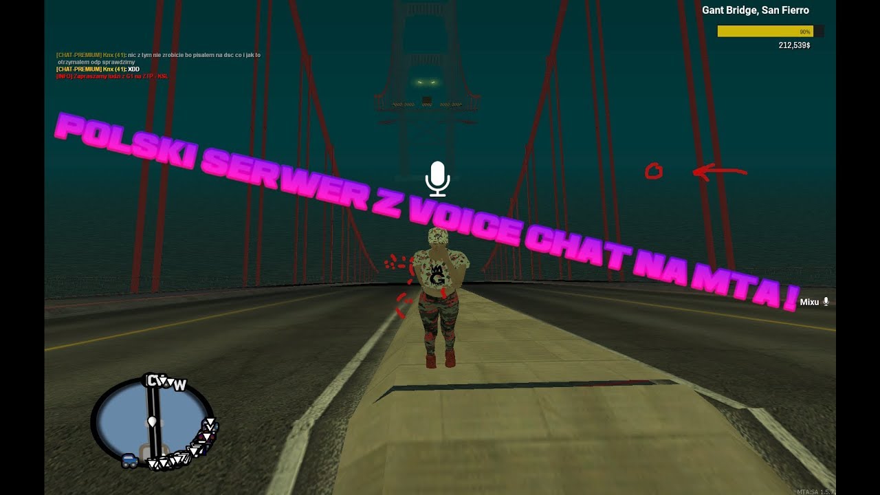 MTA Voice Chat !! polski serwer z działającym Voice Chatem