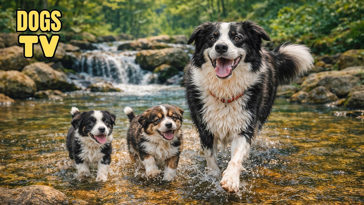 24/7 Dog TV: All Day-Anti Anxiety Music for Dogs | Soothing Videos + Music for Dogs to Stop Boredom
