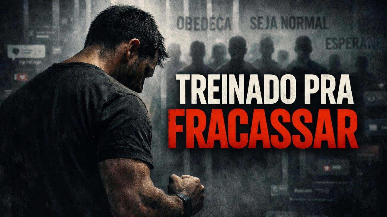 CUIDADO: Estão te treinando pra FRACASSAR  ( e você está aceitando ) 