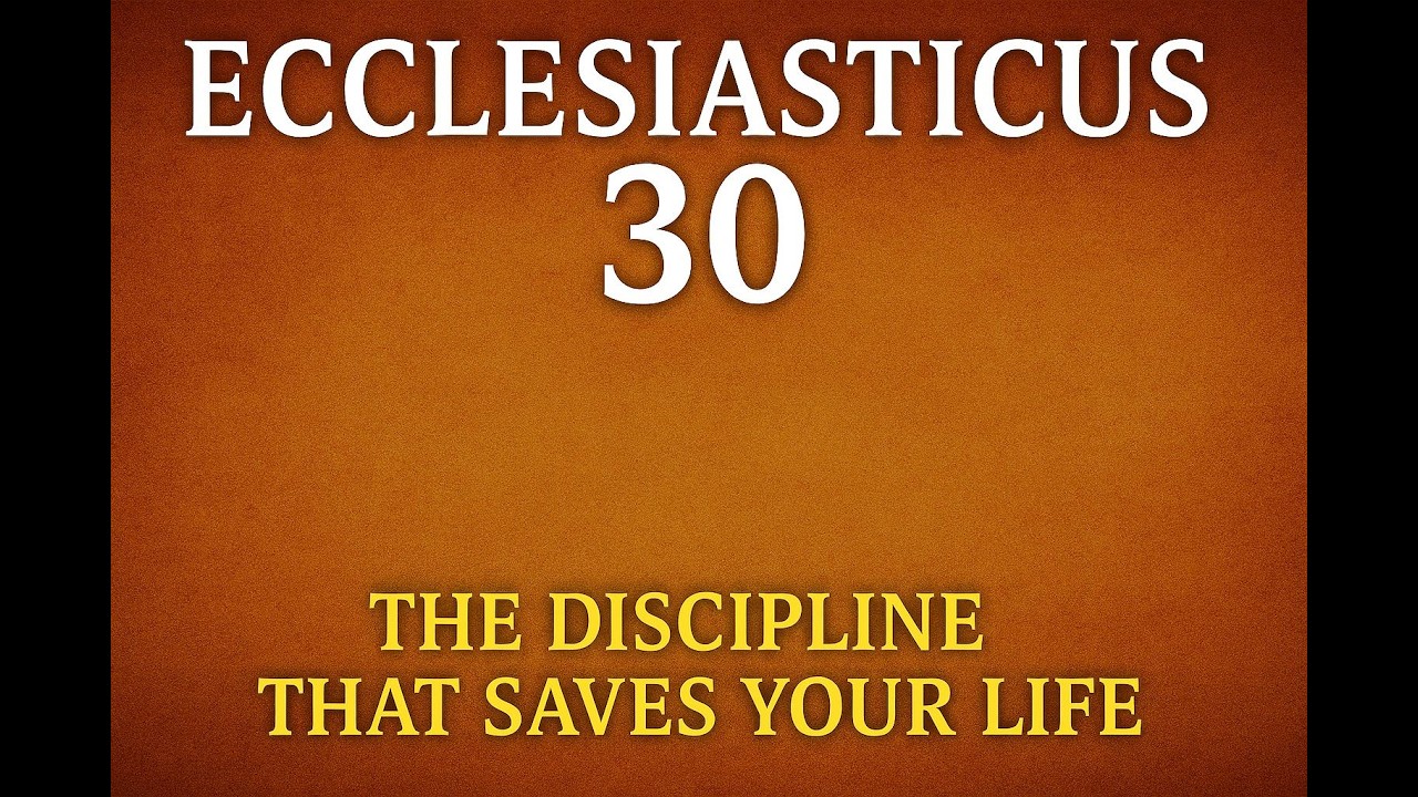 “Ecc 30 Discipline That Saves Your Life” #jesus #hebrew #uk #duet #love #faith #biblestudy #ghana