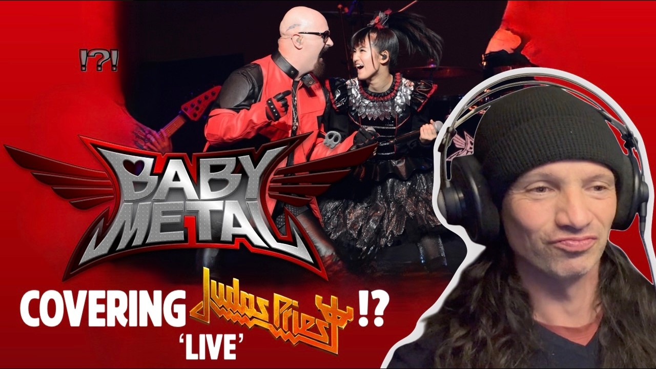 BABYMETAL headbanging with ROB HALFORD! | 'Painkiller & Breaking the Law' FIRST reaction