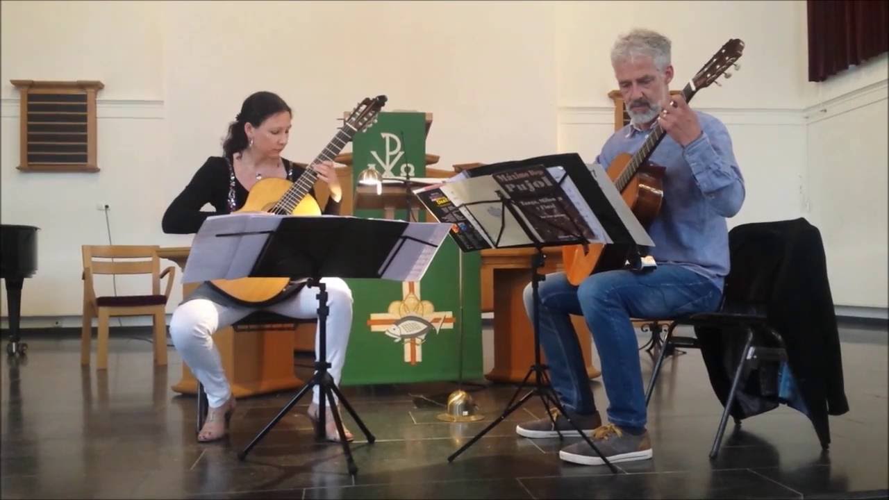 W.A. Mozart - Serenade door Gitaarduo De Bruijn & Visser