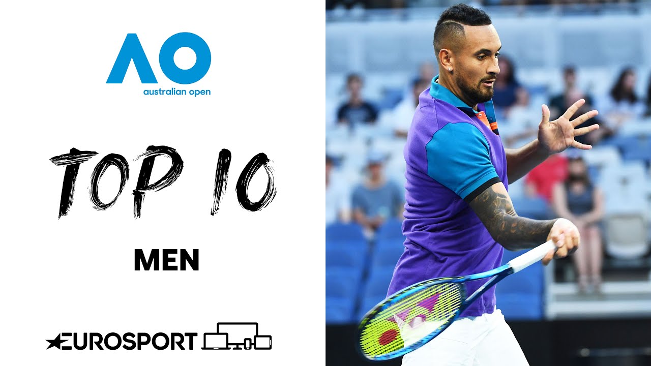 Top 10 - Men | Australian Open 2021 | Tennis | Eurosport