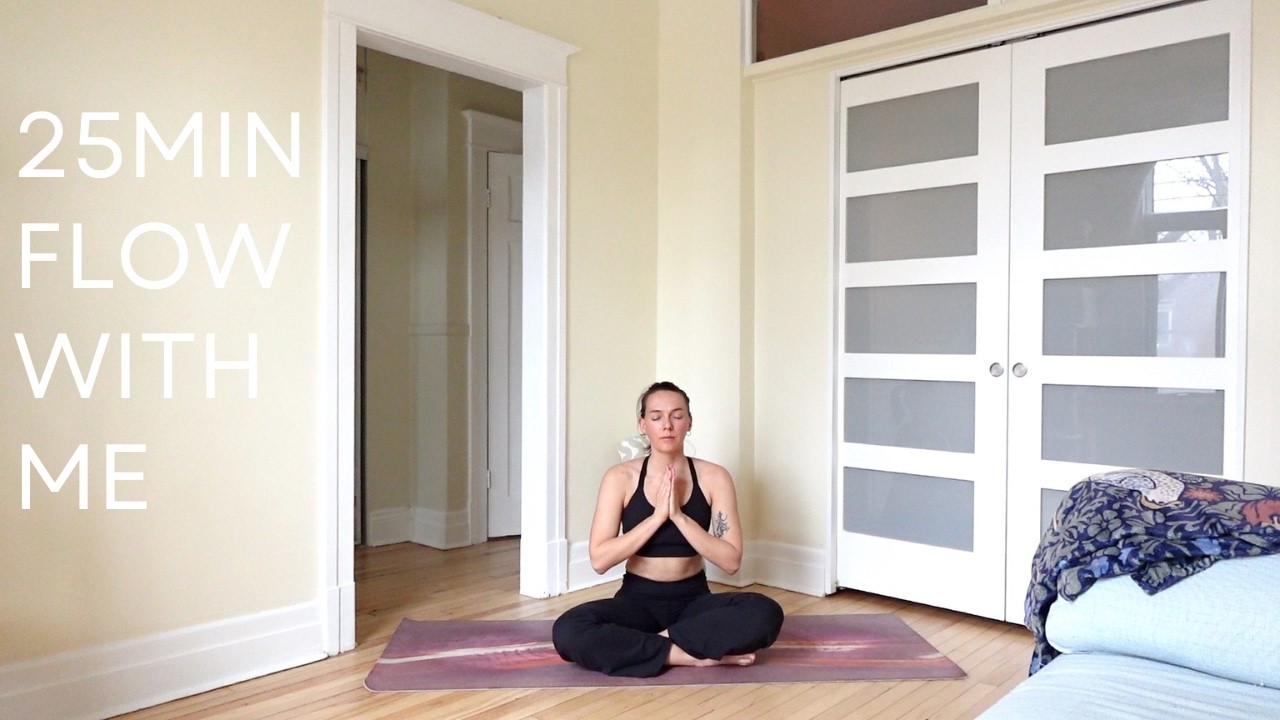 25 Min Flow With Me Vinyasa Yoga | Full Body Feel Good Flow