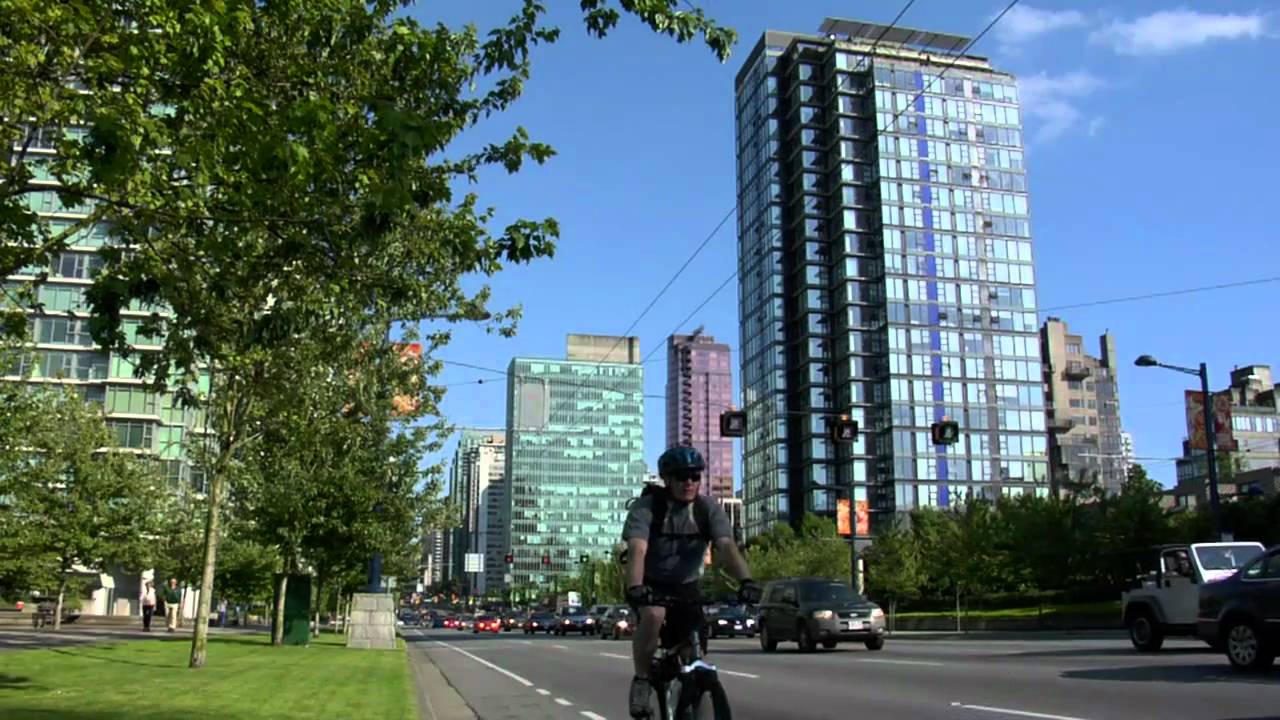 Vancouver - city life West End, Stanley Park, Coal Harbour