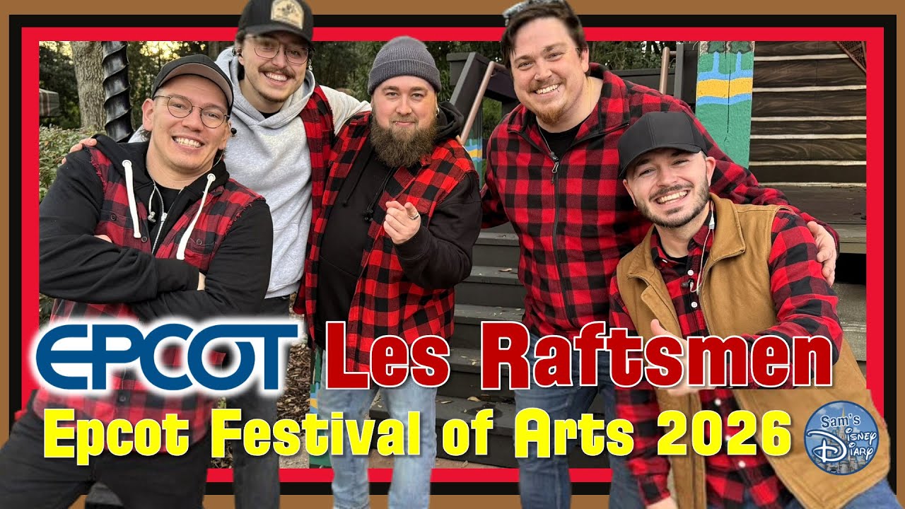 Les Raftsmen (Les Rats d'Swompe) Live at EPCOT | Canada Mill Stage Festival of the Arts 2026