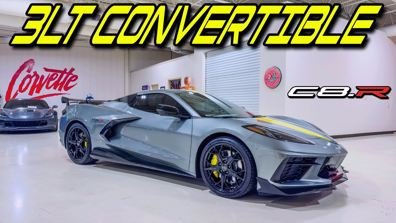 Corvette World! Corvette Z51 C8.R Stingray 2022 года в цвете Hyper Gray!