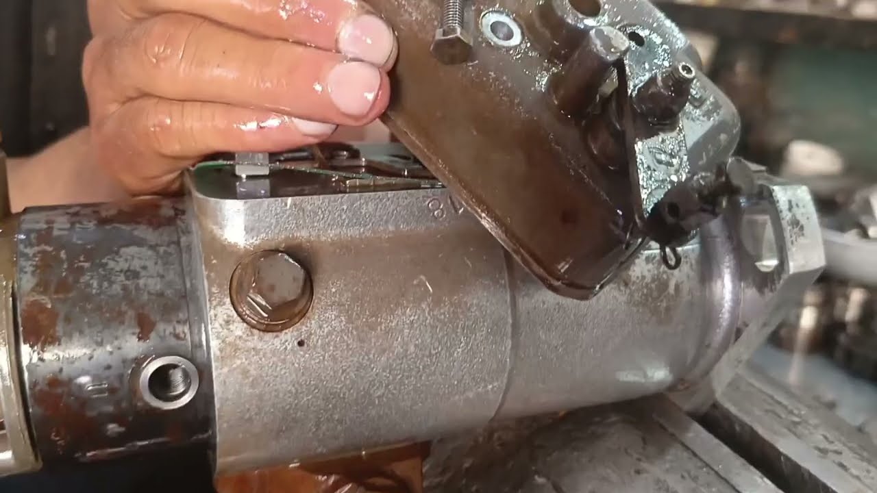 How to MF 240 diesel pump repair - Tractor fuel pump complete setting