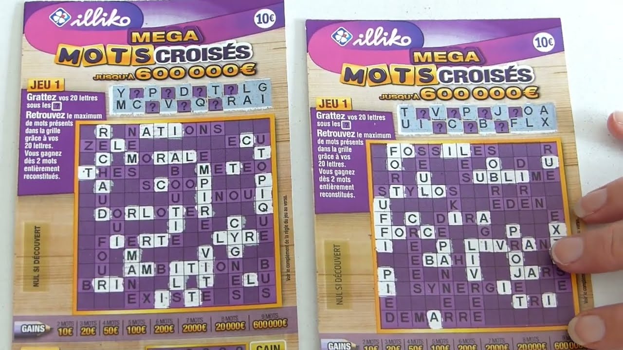 On gratte 2 Méga Mots Croisés !! 😊🤗