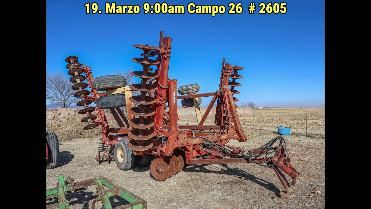 Subasta 19 de Marzo 9:00am Campo 26 no. 2605