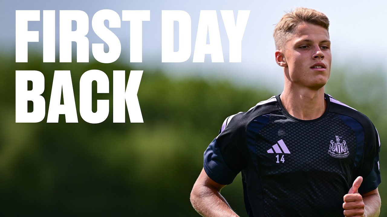 Newcastle United Players Return For Pre-Season 💪 Behind-The-Scenes