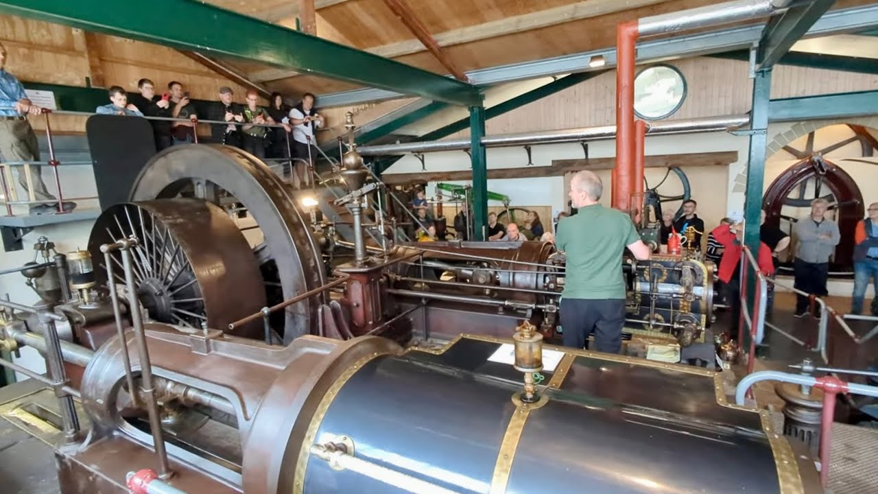 The Stott Mill engine at the Anson