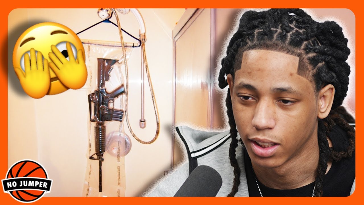Lil Speedy on Why He Can't Even Take a Shower Without his Gun