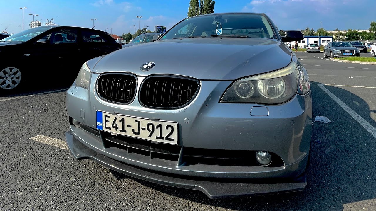 BMW E60 UNIVERSAL FRONT LIP SPOILER / SPLITTER - STOCK BUMPER UPGRADE - MODS INSTALLATION