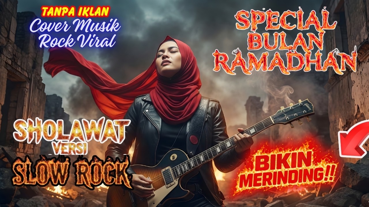 🛑 SPESIAL BULAN RAMADHAN 2026 | KUMPULAN SHOLAWAT PEMBUKA REJEKI, COVER VERSI SLOW ROCK 💥
