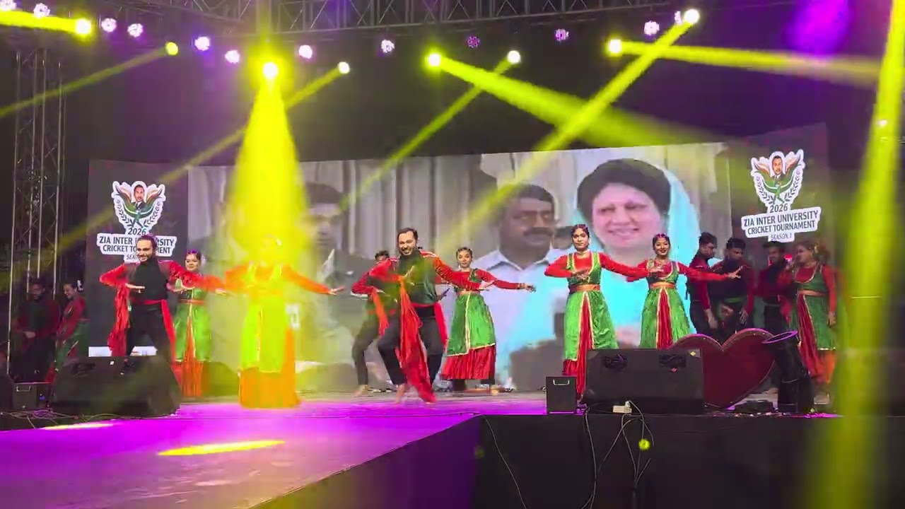 ZIA INTER UNIVERSITY CRICKET TOURNAMENT 2026// DANCE 💃 