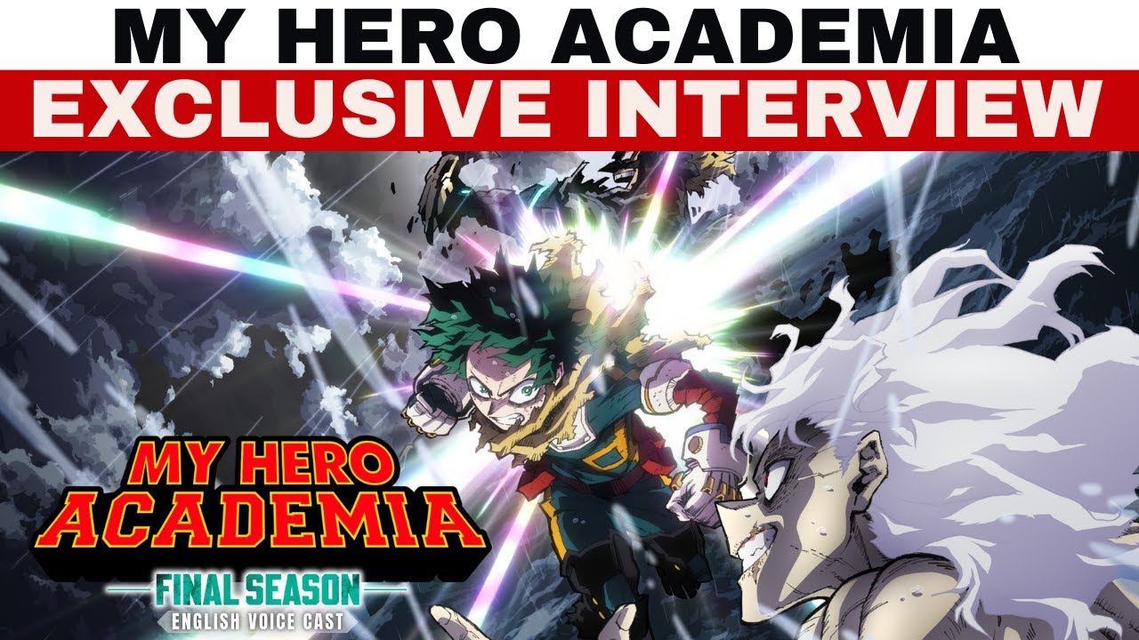"My Hero Academia Ended With A Bang" | English Voice Cast Exclusive Interview | Crunchyroll |
