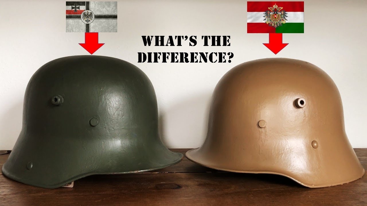 What is the Difference Between WW1 German and Austro Hungarian Helmets?