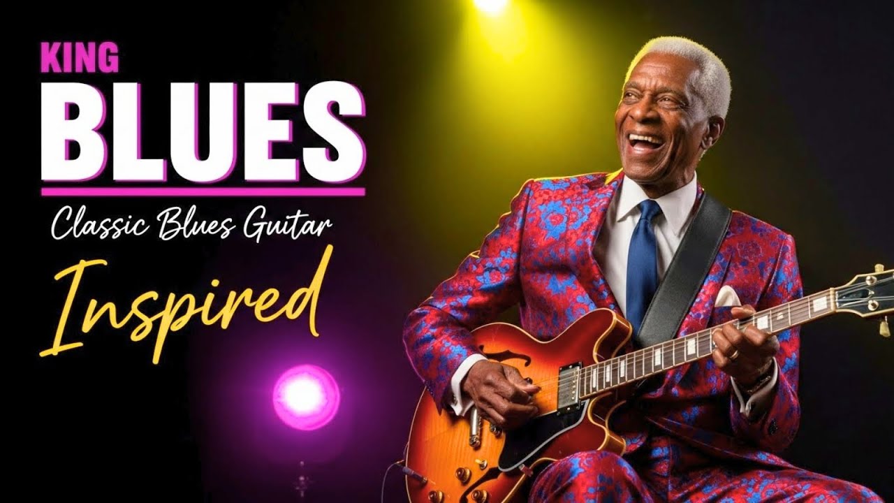 Classic American Blues Guitar | BB King Inspired Relaxing Blues