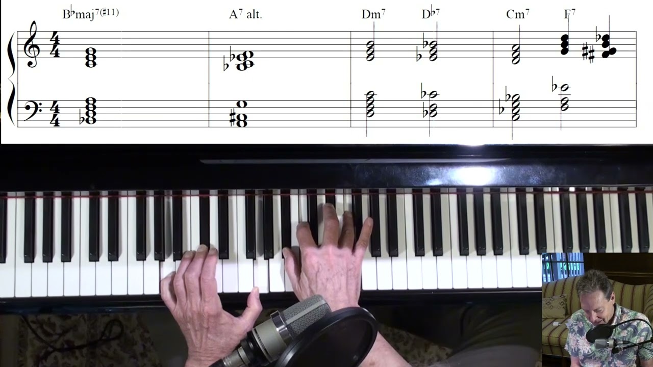 Blue In Green   - tutorial 🎹 Jazz Piano College