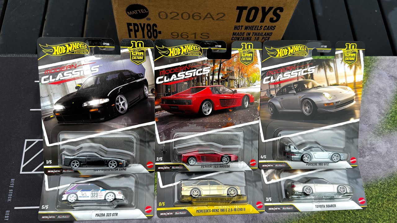 Распаковка Lamley: Hot Wheels Car Culture Modern Classics 6