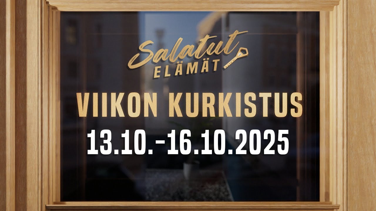 13.10. - 16.10.2025 | Viikon kurkistus | Salatut elämät