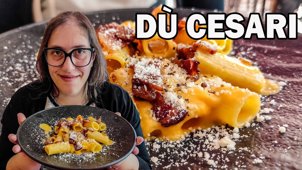 DÙ CESARI - Una vera OSTERIA ROMANA nel centro di TORINO 🥓🥚🧀