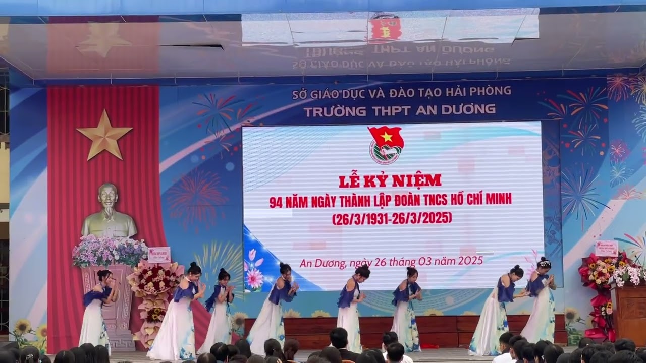 Viết tiếp câu chuyện hoà bình 🕊️  CLB Múa trường THPT An Dương
