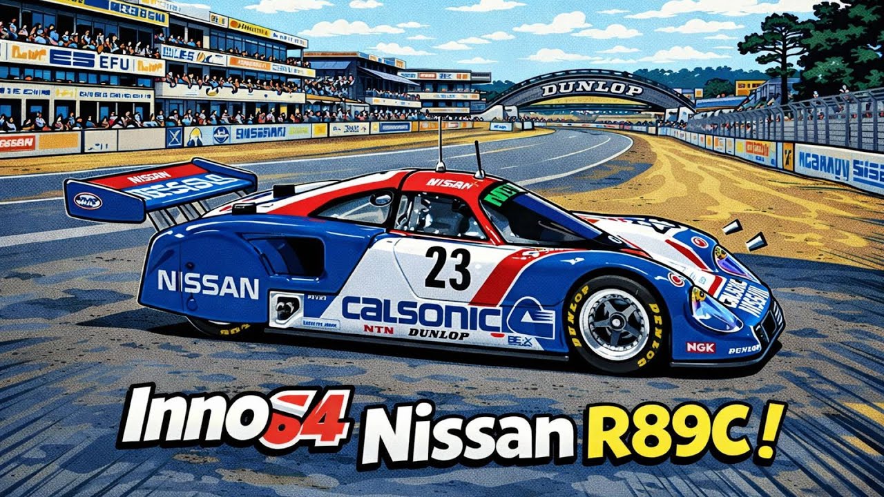 Inno64 Nissan R89C 24Hours Le Mans 1989,  #lemans #nissan