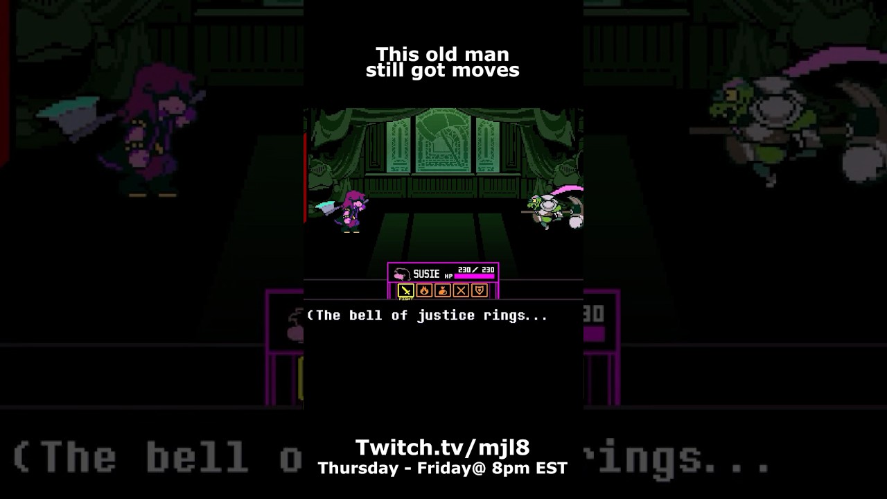 The Hammer of Justice still got moves | Deltarune Chapter 4 Secret Boss