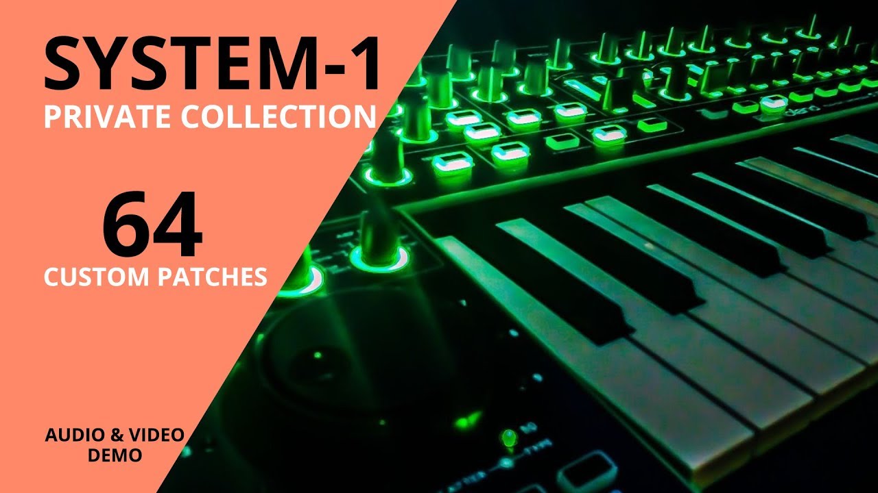Private Collection - 64 patches for Roland System-1