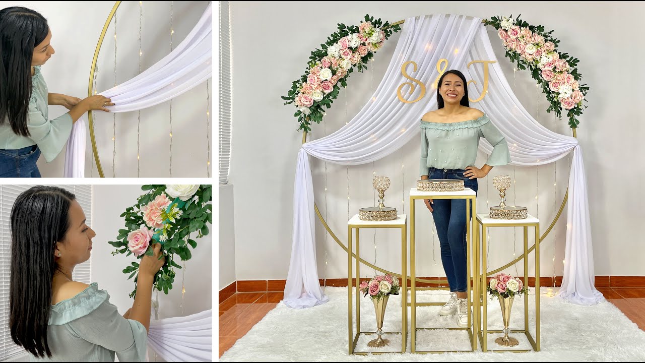 Как сделать свадебное украшение – Свадебный декор 👰🤵