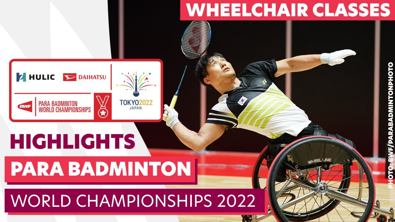 🏸 BWF Para Badminton World Championships 2022 Highlights - Wheelchair | Paralympic Games