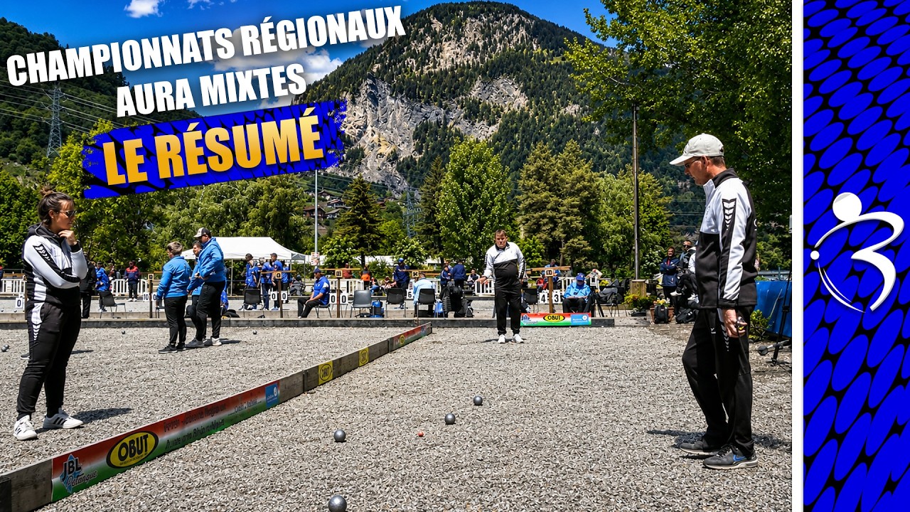 Championnats r&eacute;gionaux AURA mixtes 2026 : les plus beaux gestes | Highlights p&eacute;tanque