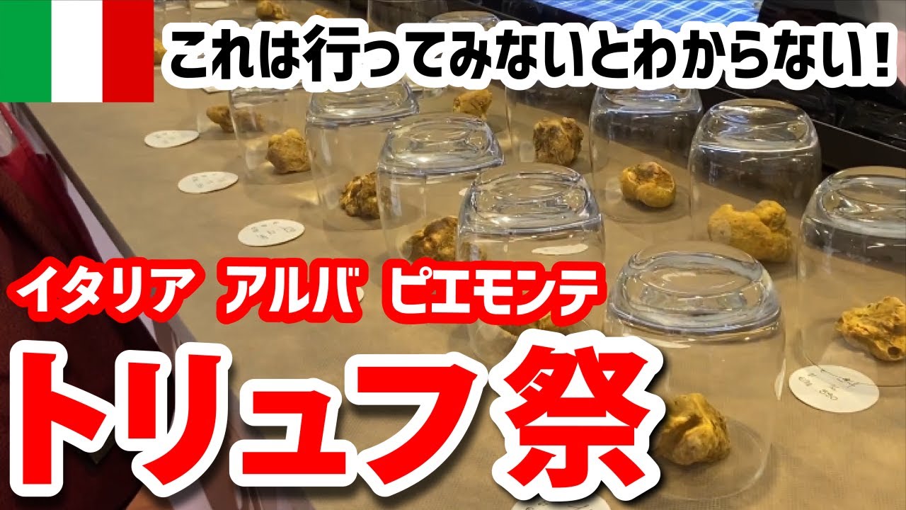 イタリア・アルバ ピエモンテ_トリュフ祭り【現地紹介】
