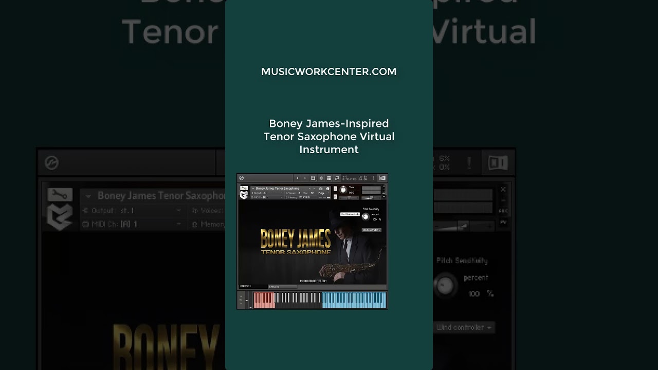 Boney James VST: Tenor Saxophone