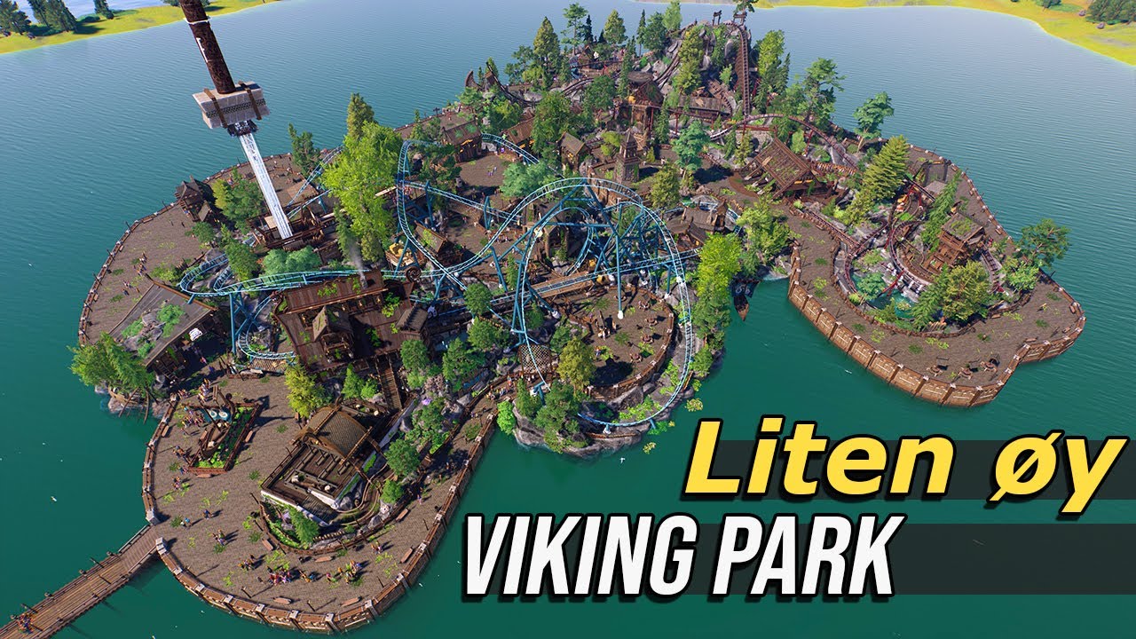 The BEST Viking Park In Planet Coaster 2!: Liten oy - Viking Mini Park