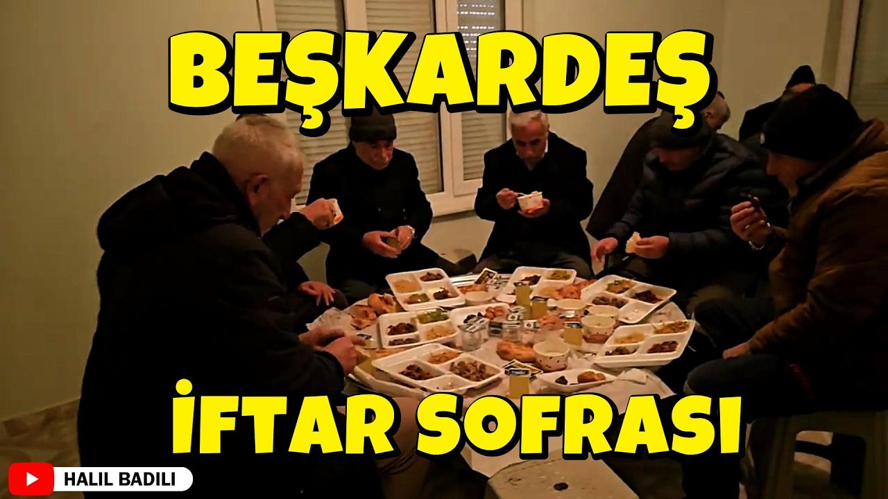 BEŞKARDEȘ KÖYÜNDE RAHMETLİ ANNESİ'NİN HAYRINA İFTAR YEMEĞİ VERDİ
