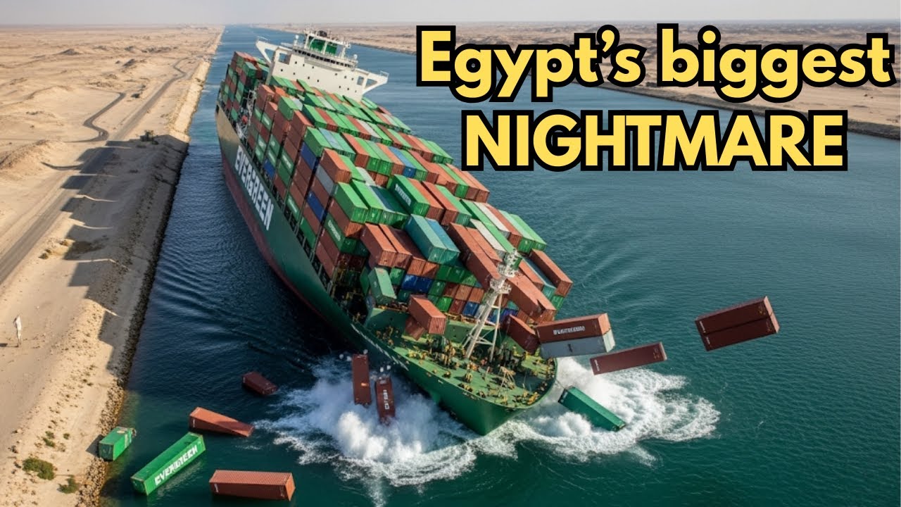 Israel&rsquo;s $55B Canal to END the Suez Canal