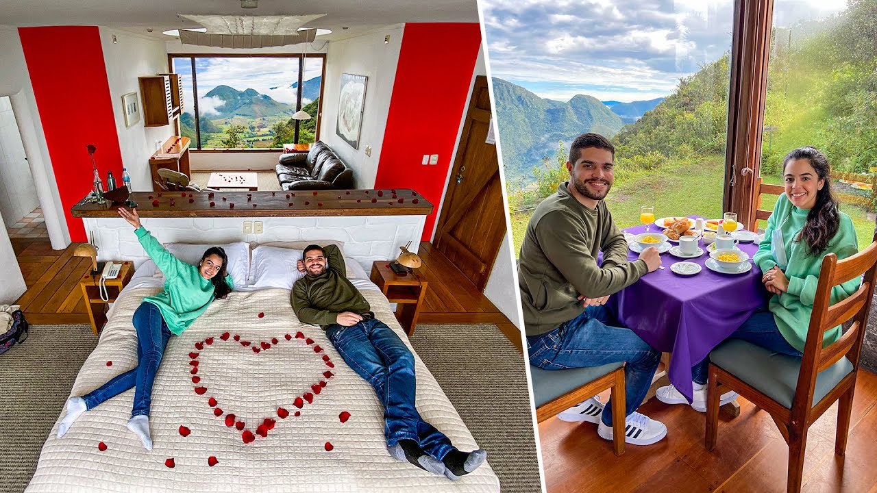 Dormimos en un VOLCÁN ACTIVO - Aniversario #11 | Hotel El Cráter