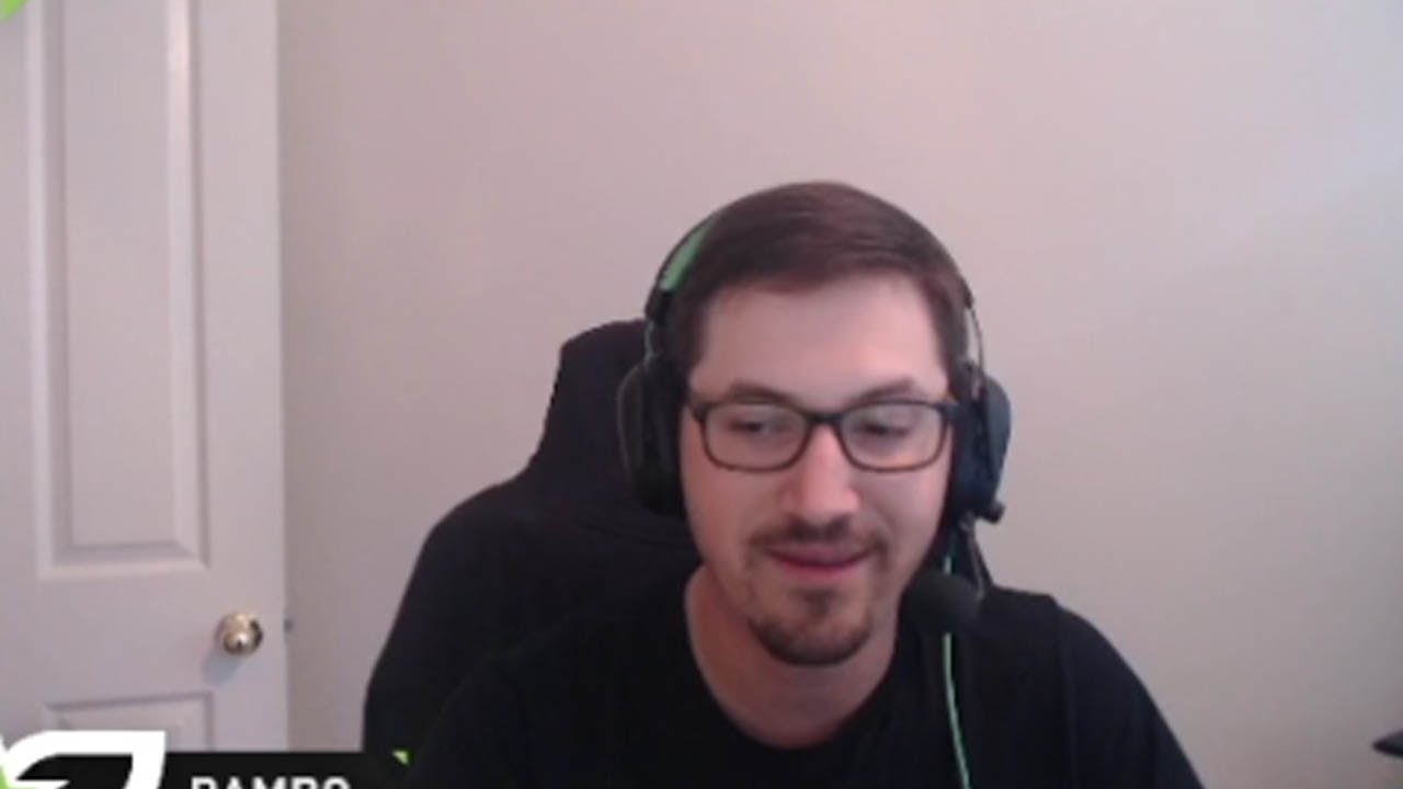 Optic Rambo on Streaming Scrims In MW2