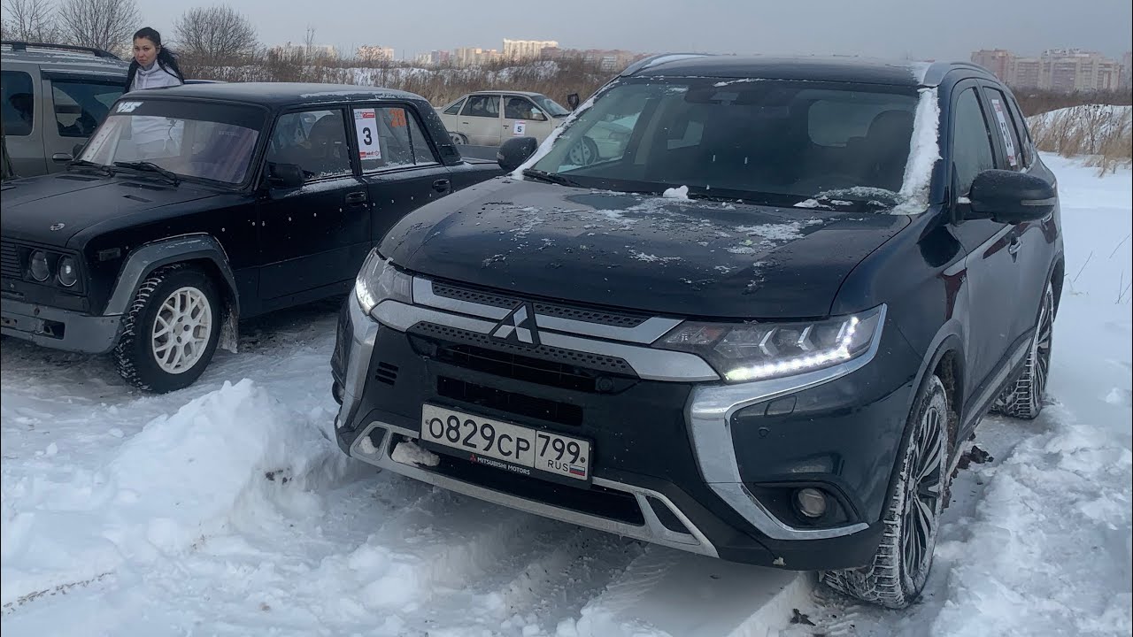 Сел в Mitsubishi Outlander GT 2021, последний V6 на трассе
