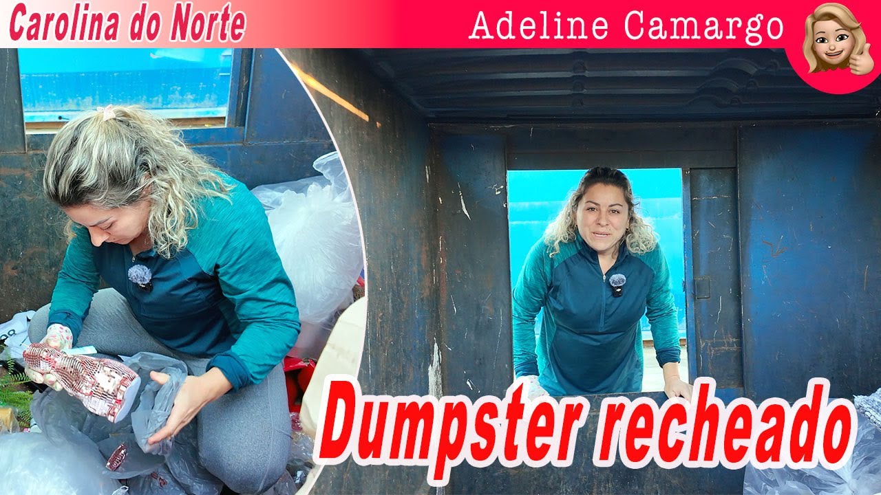 Dumpster recheado de coisas boas